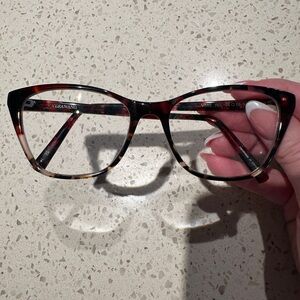 Vera Wang Women's Tortoiseshell Eyeglass Frames - Brown & Black